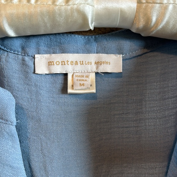 Monteau Los Angeles baby blue romper - Picture 4 of 7